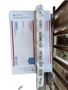 2-1/2&#034; x 100 ft Fire Hose Service Test 250Psi With NH Brass Ends