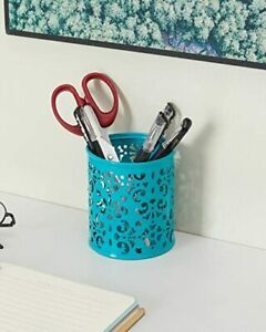 2 Pack Pen Holder Mesh Pencil Holder for Desk Office Pen Organizer,Dark Teal