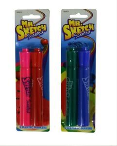 DDI 2325621 Mr. Sketch Markers - 2 Assorted Colors  Washable  Scented Case of 48
