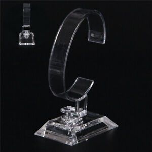 Display Holder Stand Rack Jewelry Watch 2x Fashion Clear  Detachable Bracelet