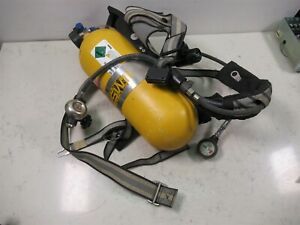 MSA Frame Harness SCBA Air Pack Bottle Cylinder Tank Holder Respirator