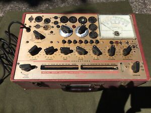 Hickok 800A Tube-Transistor Tester Untested With No Lid