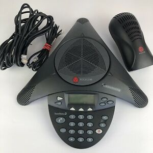 Polycom SoundStation 2 NonExpandable 2201-16200-601 Conference Phone/Wall Module