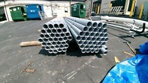 500 FEET 2-3/8&#034; OD X 8 FOOT GALVANIZED FENCE PIPE