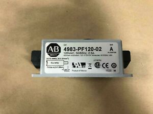 ALLEN BRADLEY PANEL MOUNT FILTER 4983-PF120-02 SERIES A