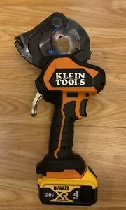 Klein Tools Battery-Operated EHS Closed-Jaw Cutter with ONE 4 Ah Batterie