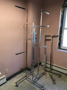 Chrome Display Racks