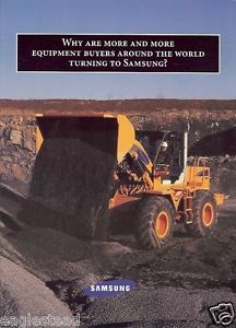 Equipment Brochure - Samsung - Coal - Wheel Loader - Employee Quotes (EB121)