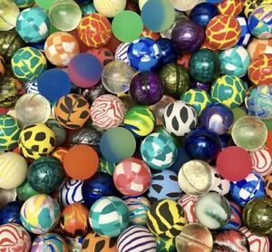2000 Premium Quality One Inch 27mm Super Bounce Bouncy Balls 1&#034; Exclusive Mix