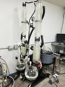 West Tune 20l rotary evaporator Chiller Combo dual condenser