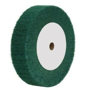 6~8 Nylon Fiber Flap Polishing Wheel Disc Non-woven Abrasive Buffing 320 Grit