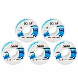 Kaisi Solder Wire 63/37 Tin/Lead Sn63Pb37, Flux 2%, with fluxed rosin core,