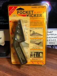 Pocket Kicker 3-in-1 Drywall Tool, Panel and Door Lifter, Rasp, Plywood Lift