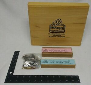 Howard Personalizer 18pt. Goudy Type Set, TT-1 Box, and 18pt. Spacers