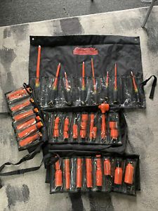 Cementex insulated tools HUGE SET Of 50 SAE METRIC DEEP WELL