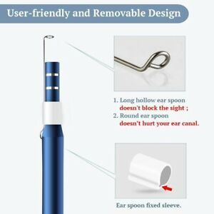 Ear Spoon Ear Cleaner Visual USB 3-in-1 Ear Endoscope Camera 1.3MP 5.5mm Earpick