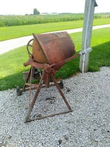 Sears electric motor cement mixer