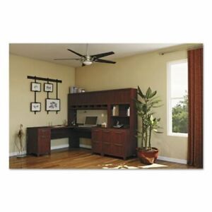 Bush 72&#034;Wx72&#034;D L-Desk (B/D, F/F) Box 1/2 Mocha Cherry (BSH2910MCA103)