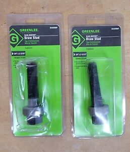 Greenlee Knockout Draw Stud Lot  Slug Buster 304AVBBP Lot of 2