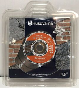 Husqvarna 542774903 TXS S Dri Disc Diamond Blade 4 x 0.085 x 7/8 Inch 10 Pack