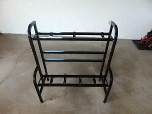 7/8 Unit Bulk Vending Machine Steel Rack Step Stand