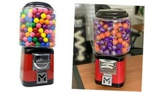Gumball Vending Machine for 1-inch Gumballs, Capsules, BARREL GLOBE SHAPE