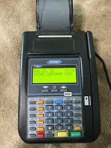 HYPERCOM T7 PLUS CREDIT CARD PROCESSING TERMINAL