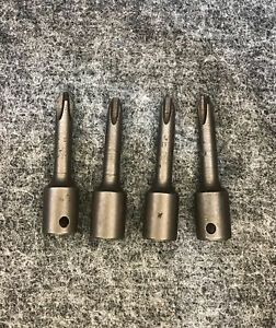 (4) Apex 833 3/8 Drive Frearson (Reed Prince) #2 Service Duty Bit Aviation Boat