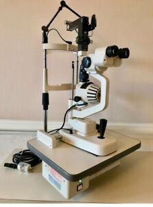 Topcon SL-4ED Slit Lamp with Haag Streit Applanation Tonometer