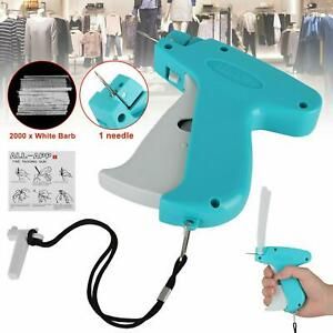 Clothing Garment Brand Price Tag Gun 2000 Barbs Label Needle Machine 1 Needle