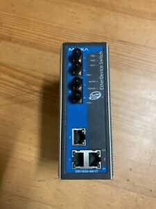 1pc used  MOXA EDS-405A-MM-ST-T