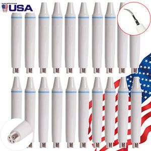 20Pcs Dental Detachable Ultrasonic Piezo Scaler Handpiece for EMS,WOODPECKER-UDS