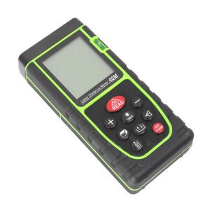 40M 131ft Digital Laser Distance Meter Range Finder Measure Tape Diastimeter