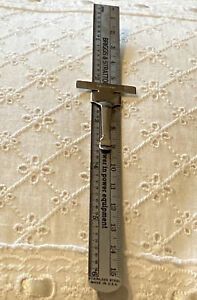MACHINIST Pocket SCALE RULER~BRIGGS &amp; STRATTON Fractional Inch &amp; mm (metric)