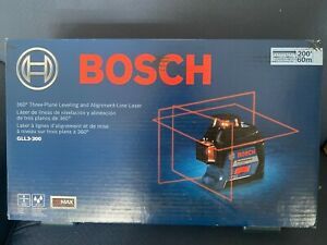 Bosch 360-Degree 3-Plane Leveling &amp; Alignment-Line Laser GLL3-300