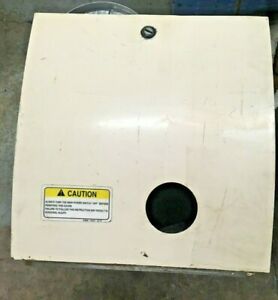 OKUMA CROWN LATHE HYDRAULIC CHUCK UNIT PANEL METAL COVER 1997