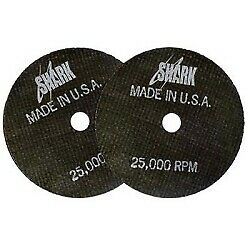 Shark Industries 12702 Cut-off Wheel-3&#034;x1/16&#034;x1/4&#034;-10