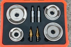 iTool Gear Punch GP123 Knockout Tool Kit Set Punch &amp; Die 2 1/2&#034; - 4&#034;