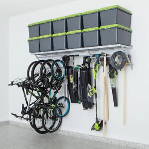 96 In. W Ultimate Shelf and Track Storage System