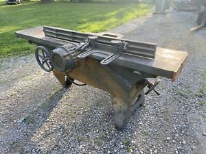 H.B. Smith 12” jointer 3 HP direct drive.