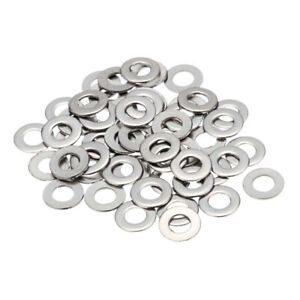 50pcs Stainless Steel Flat