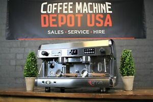 Wega Polaris - 2 Group Low Cup w/ Wood Portafilters Commercial Espresso Machine