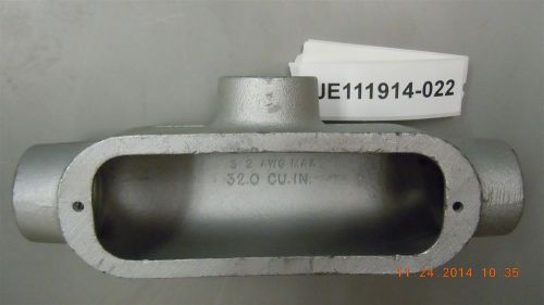 O-z gedney  conduit 1 1/4&#034; t-125 malleable iron for sale