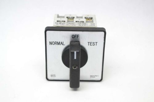 Sprecher+ schuh le2-25 rotary panel 25a amp 600v-ac 2p disconnect switch b475837 for sale