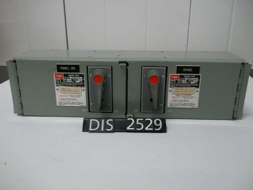 Federal Pacific 240 Volt 100 Amp Fused QMQB Panelboard Switch (DIS2529)