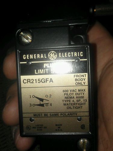 GENERAL ELECTRIC LIMIT SWITCH CR215G1A12