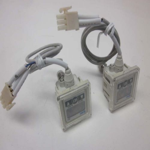 Lot of 2 smc ise40-01-22 digital high precision digital pressure switches for sale