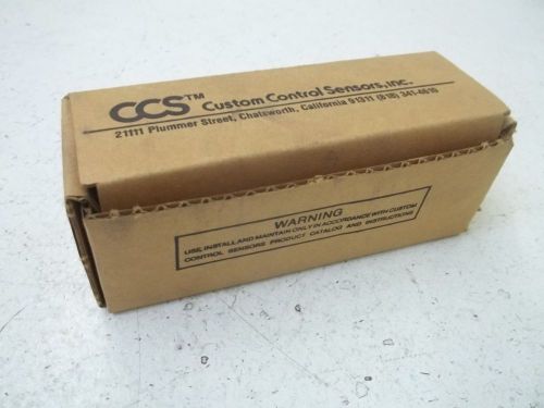 CUSTOM CONTROL SENSORS, INC. 694P14 PRESSURE SWITCH 60PSIG*NEW IN A BOX*