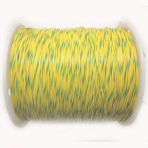 2,690 ft. RC1C22AWGYW/GN Type 1007 7 Strand 22AWG Yellow w/ Green Stripe Wire