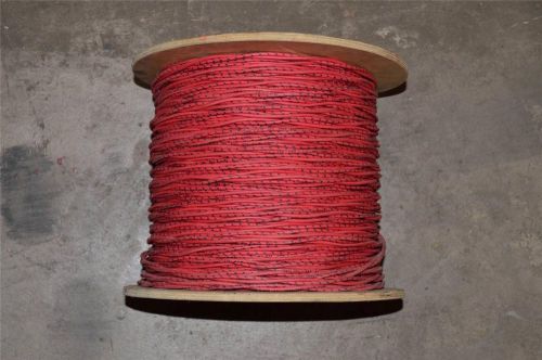 Western Electric Vintage Cloth Wire 14awg 2C Stranded Red/Black *Rare* 1100 ft
